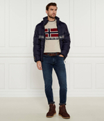 Шерстяной свитер D-Silvretta Napapijri - бежевый(NP0A4IK4)