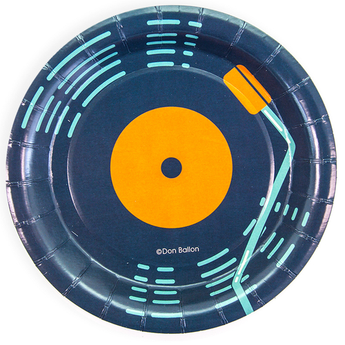 Тарелки "Мистер Хипстер", 6 шт. (7''/18 см)