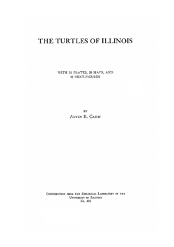 The turtles of Illinois | A.R. Cahn