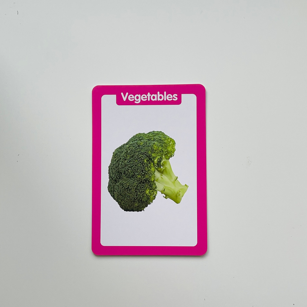 KeyBaby Cards. Vegetables.