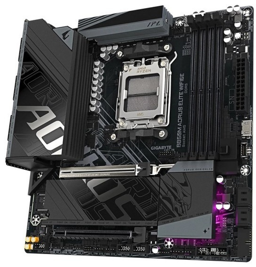 Материнская плата GIGABYTE B850M Aorus Elite WiFi6E