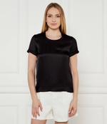 Сатиновая блузка Liu Jo - черный(CA5354 T2571)