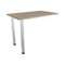 Стол приставной СП100 1000х600х750, ясень шимо светлый