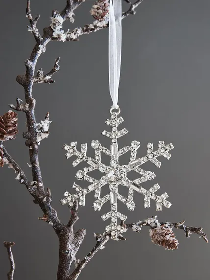 Набор из 4 украшений, 10 см, бусины