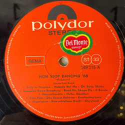 Винтажная виниловая пластинка LP James Last Джеймс Ласт Non Stop Dancing 68 (Германия 1968)