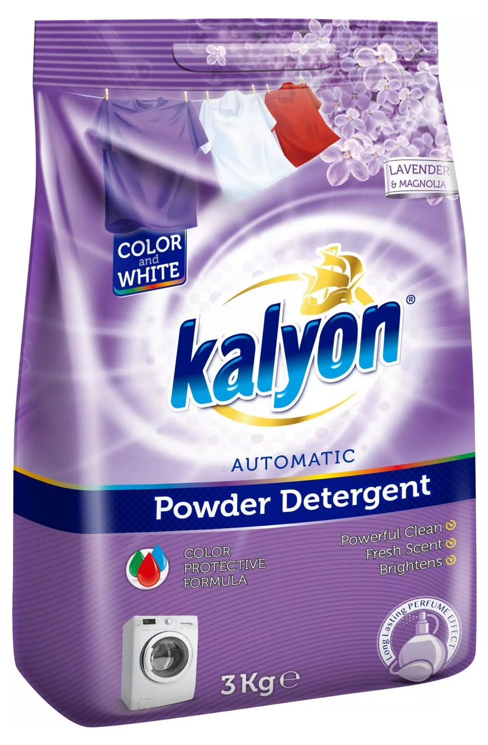 Kalyon стиральный порошок Lavender&magnolia 3кг