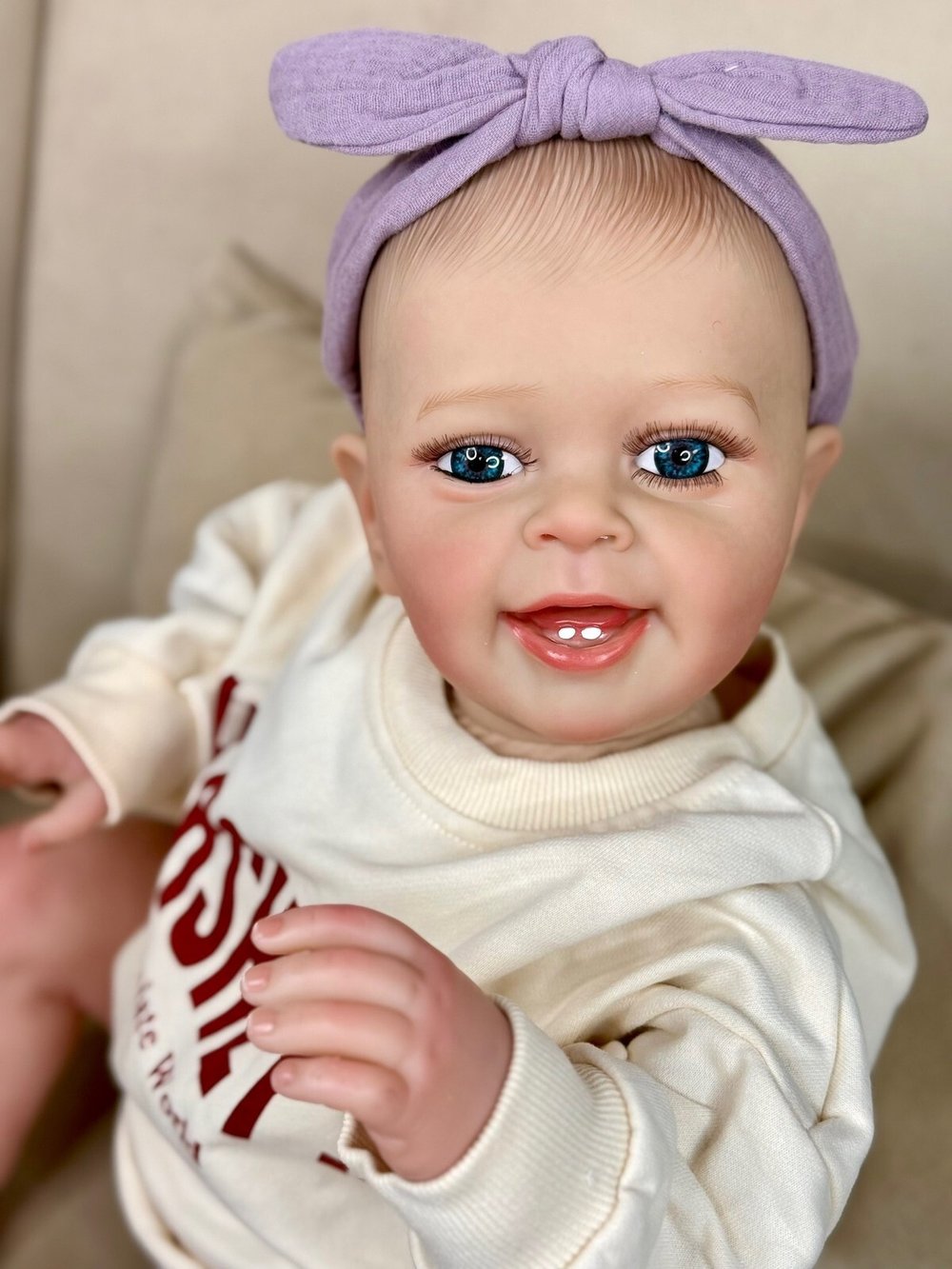 Кукла Реборн мягконабивная 60см (FA-377)