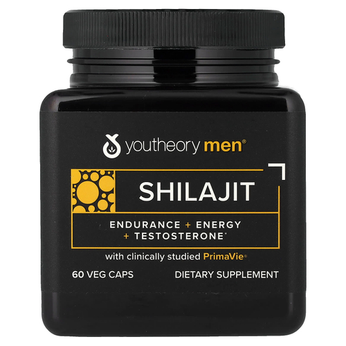 Youtheory, Men®, мумиё, 60 растительных капсул (250 мг в 1 капсуле)