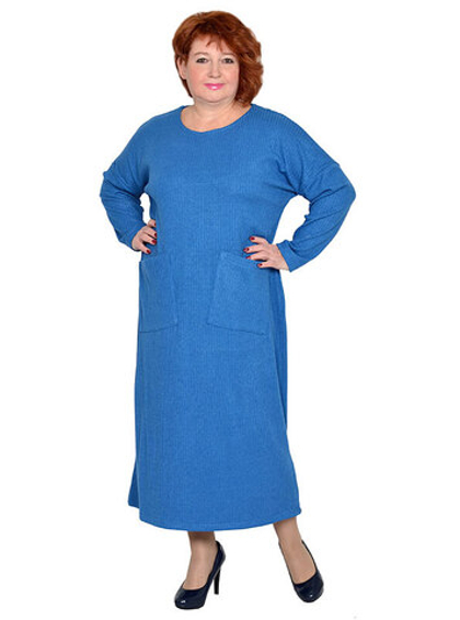 Платье прямого силуэта Каскад