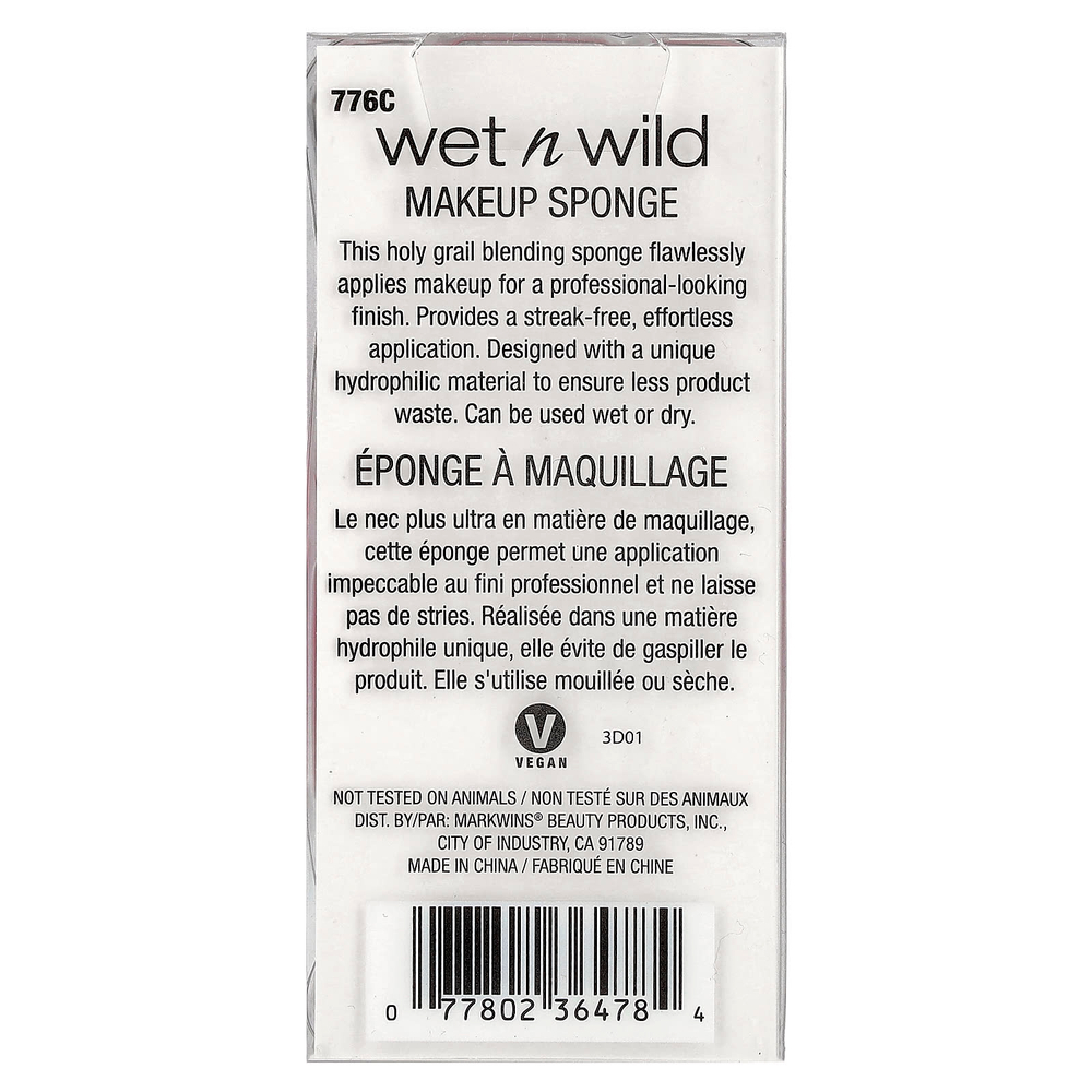 wet n wild, Спонж для макияжа, 1 шт.