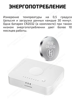 Умный датчик температуры и влажности ZigBee для Алисы с экраном
