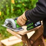 Циркулярная мини пила аккумуляторная Greenworks G24MCS Арт. 1501207, 24V, бесщеточная, без АКБ и ЗУ