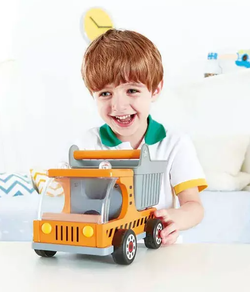 Деревянная игрушка машинка-грузовик "Самосвал"