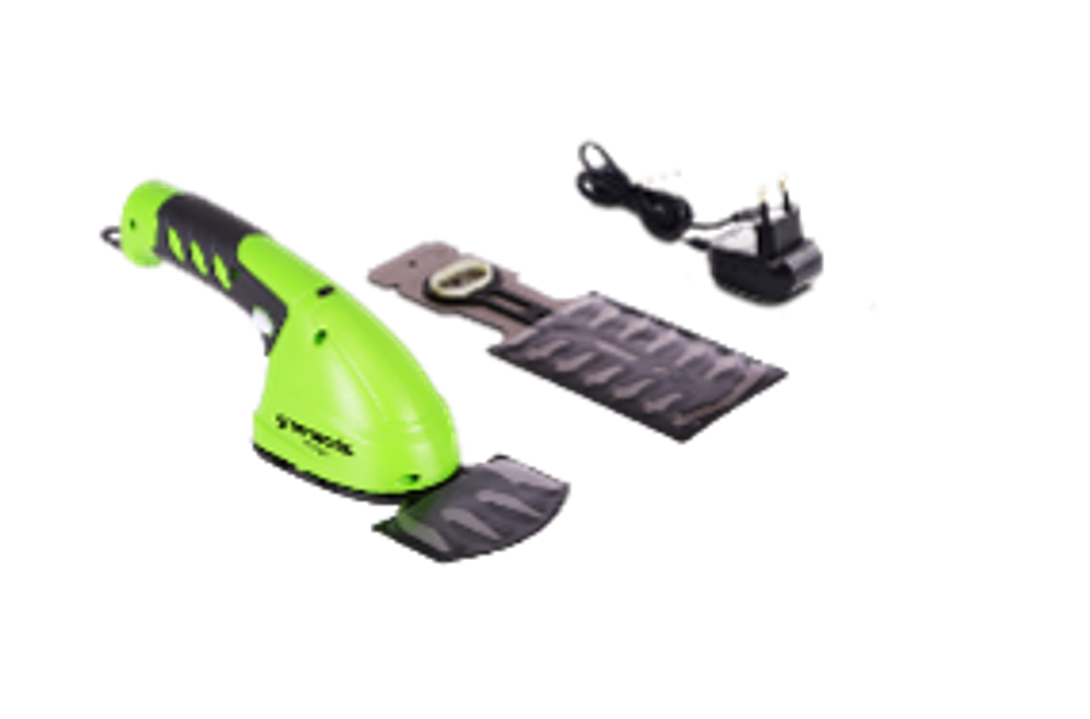 Садовые ножницы аккумуляторные  Greenworks Арт. 1600107,  7,2V  со встроенным аккумулятором 2 Aч