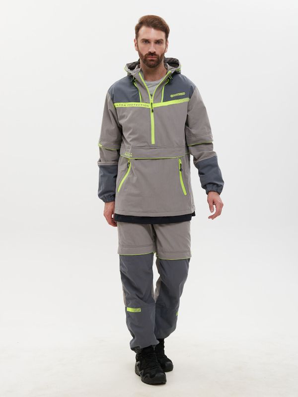 Костюм летний Антигнус-Премиум ткань Ravena Peach Wash цвет Серый