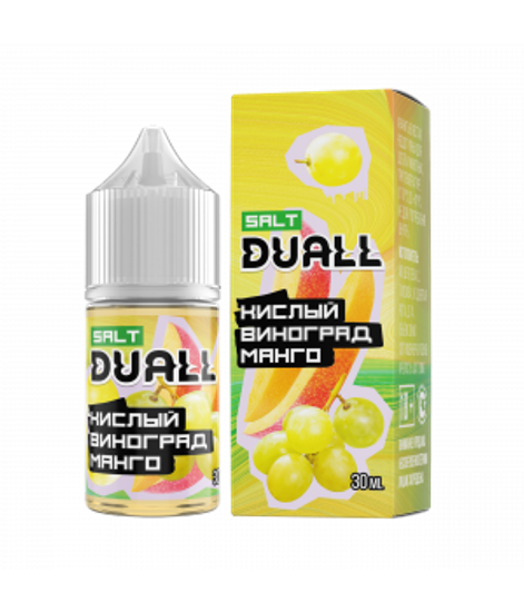Жидкость Duall, 30 мл, HARD Кислый виноград, манго