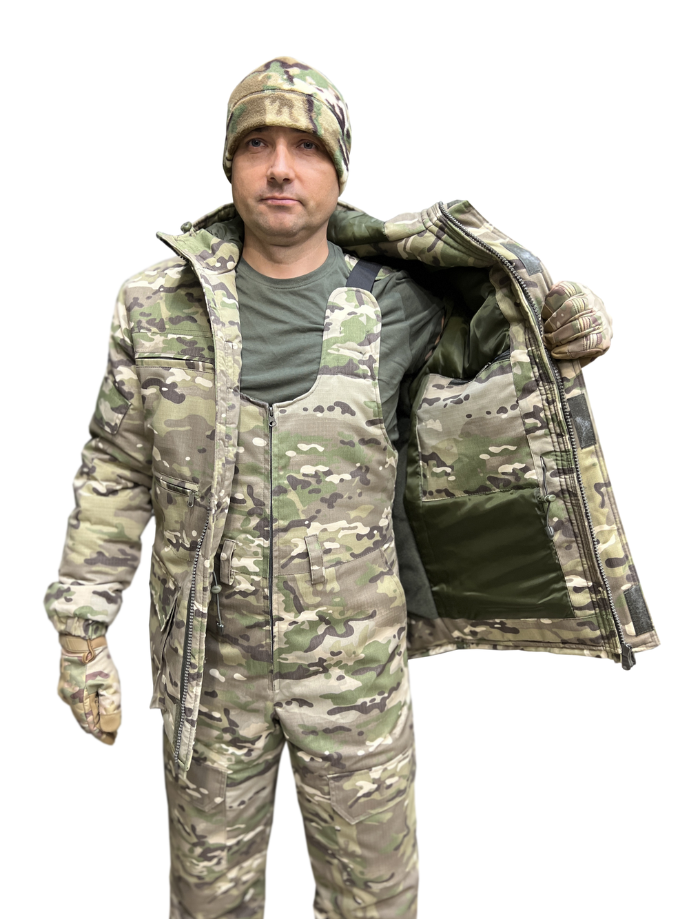 Зимний костюм Горка до -35°C — Мультикам, Rip-stop, Snow Bars