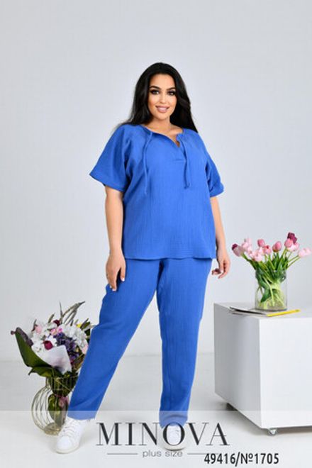 Костюм 1705-джинс Minova Фото 2