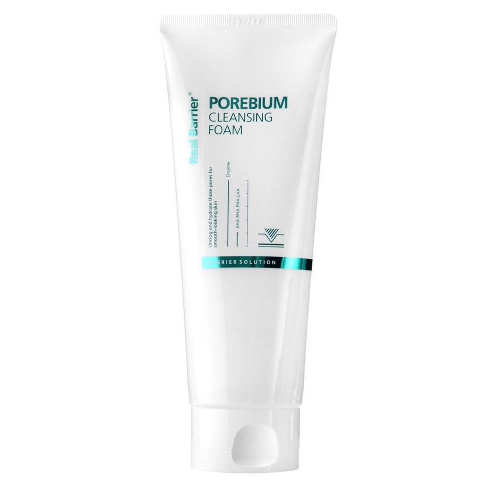 Real Barrier Porebium Cleansing Foam энзимная пенка для глубокого очищения