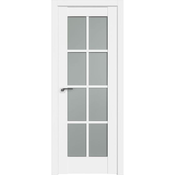 Фото межкомнатной двери unilack Profil Doors 101U аляска стекло матовое
