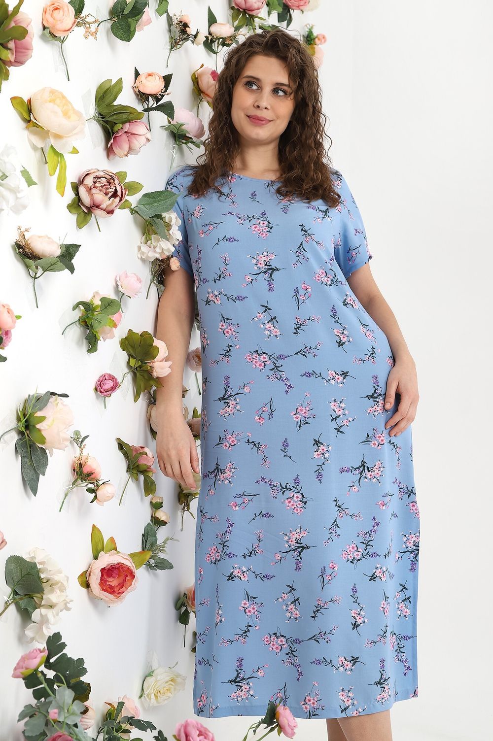 Платье Розмарин-3 Виотекс ГОЛУБОЙ