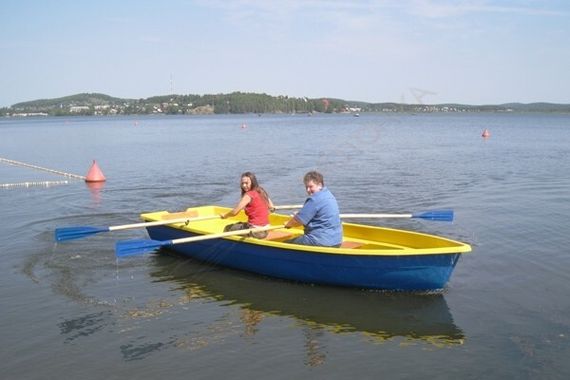 Стеклопластиковая лодка Тортилла-5 с Рундуками