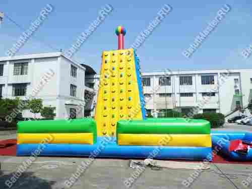 Коммерческий надувной скалодром "Великая башня" 10*10*8 м