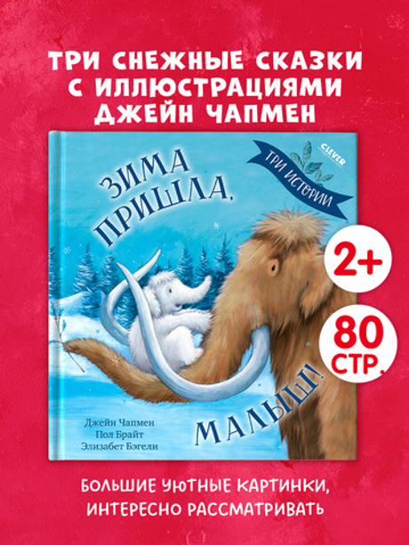 Книжки-картинки. Зима пришла, малыш! Три истории