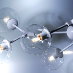 785086 Люстра BETA 8x40W E27 БЕЛЫЙ