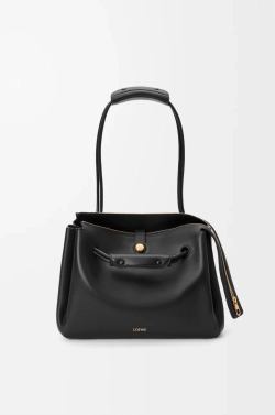 Loewe Сумка Madrid среднего размера из мягкой телячьей кожи, черный