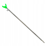 Подставка удилища нержавейка с буром телескоп под сигнализ 1.2 м