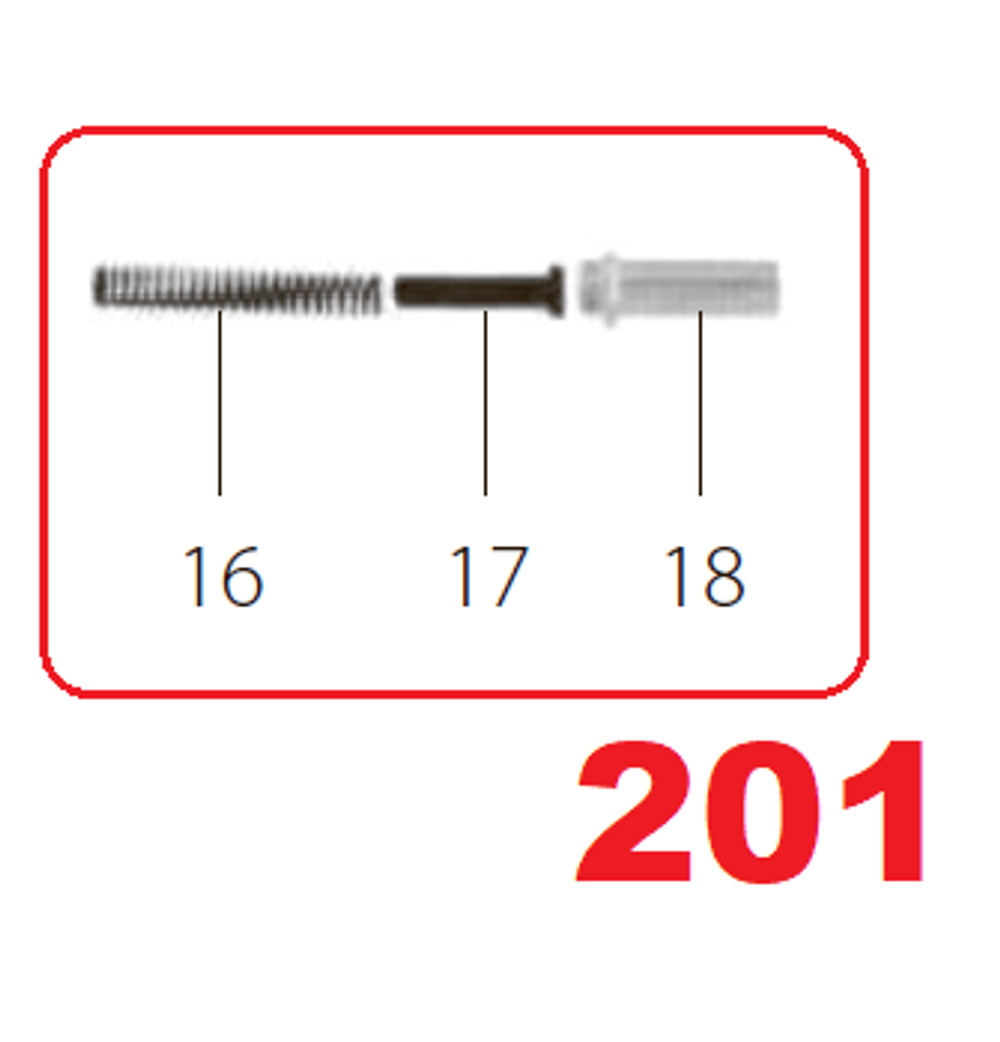 Запчасть №201 для FDPAG-H8. Соеденительная ручка в сборе (16, 17, 18) Запчасть №201 для FDPAG-H8. Соеденительная ручка в сборе (16, 17, 18)