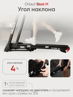 Беговая дорожка Orlauf Stork M