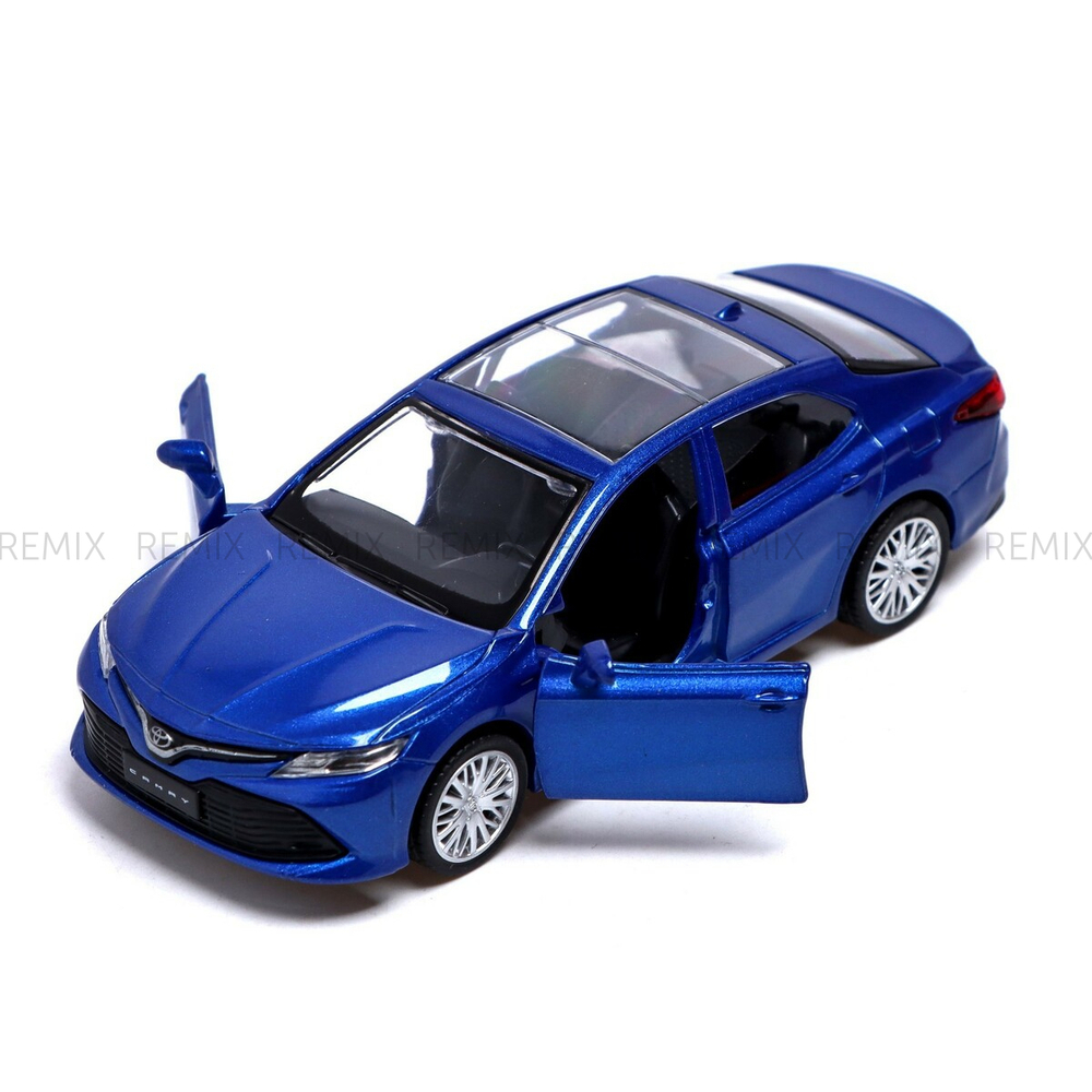 Машина металлическая TOYOTA CAMRY, 1:43, инерция, открываются двери, цвет синий