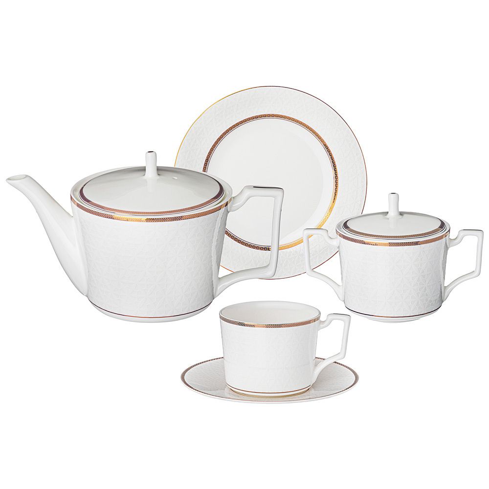 ЧАЙНЫЙ СЕРВИЗ LEFARD "OPERA" НА 6 ПЕР. 20 ПР. (КОР=2НАБ.)