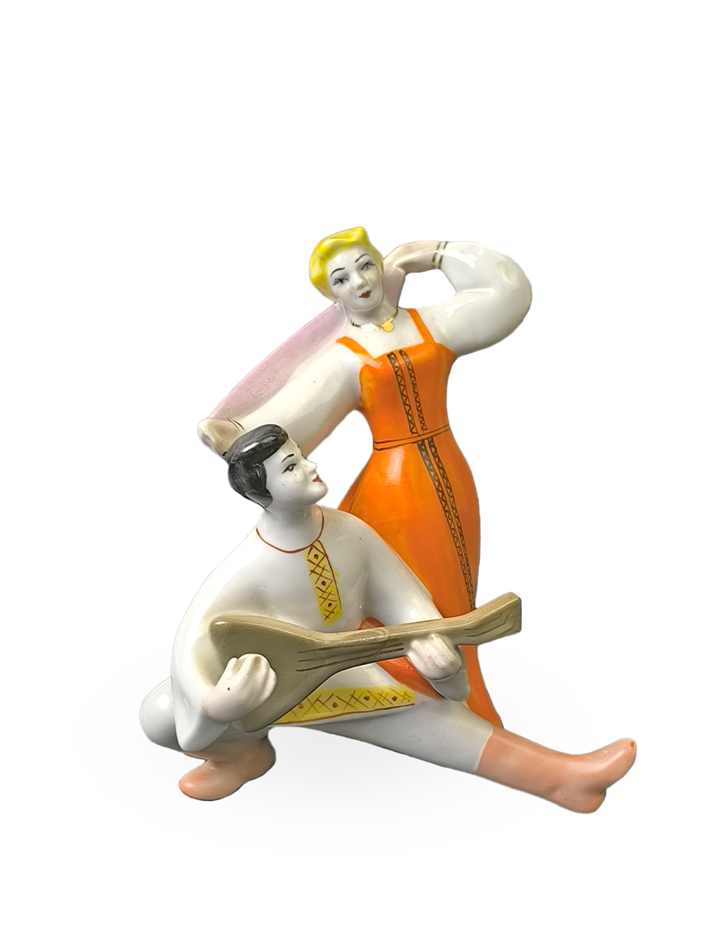 Фарфоровая статуэтка "Русский танец" (Полонне ЗХК)