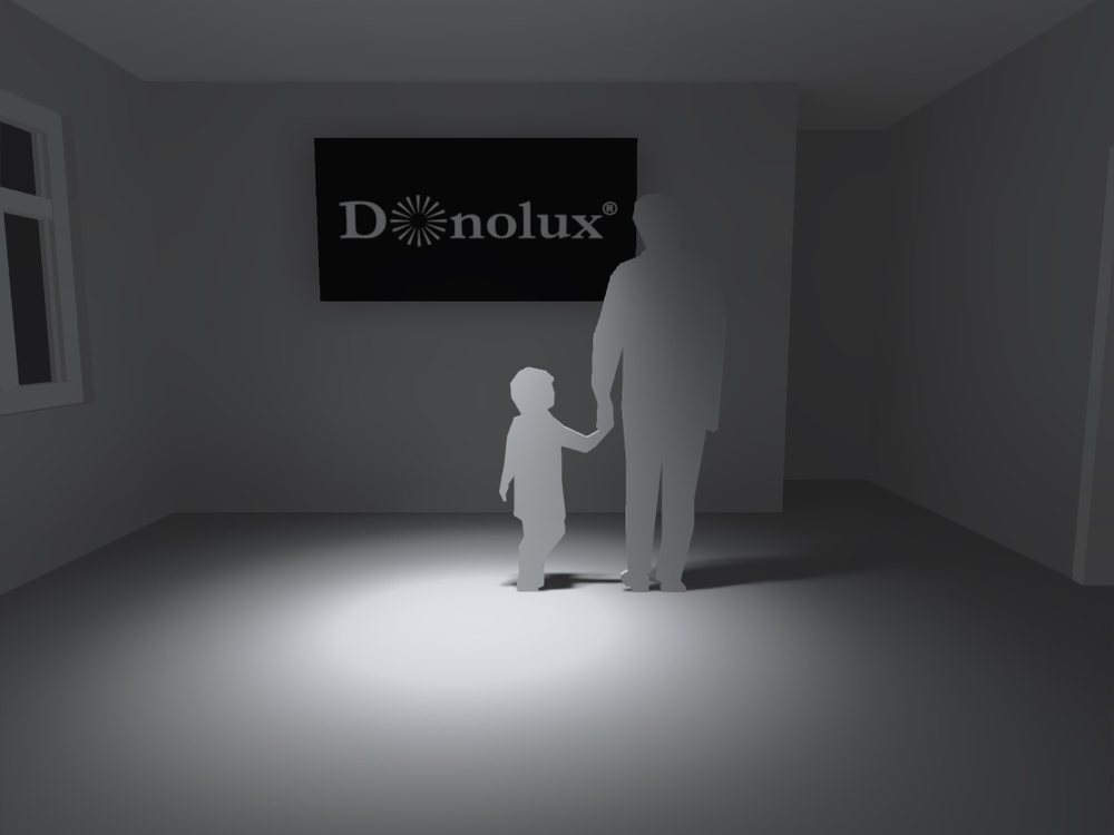 Накладной светодиодный светильник 0, 5м 12Вт 34°