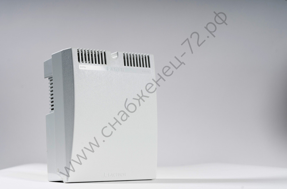 ББП РАПАН-50П источник питания 12В 5А пластиковый корпус под АКБ 1х7 Ач защита АКБ