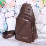 Сумка мужская «Creative Hardy», цвет коричневый, два отделения и карман, 29*17*5,5см