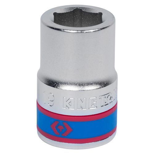 KING TONY (633519M) Головка торцевая стандартная шестигранная 3/4", 19 мм