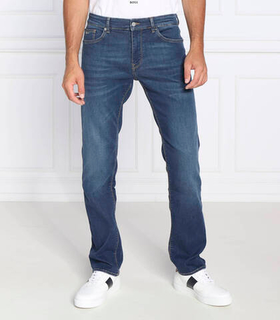 джинсы maine3 BOSS BLACK - голубой(50477978)