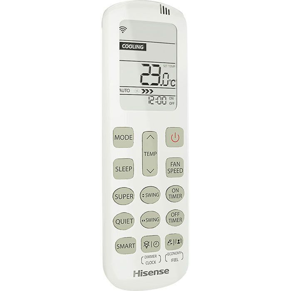 Сплит-система HISENSE ZOOM DC Inverter 2023 Wi-Fi ready AS-13UW4RYRKB04