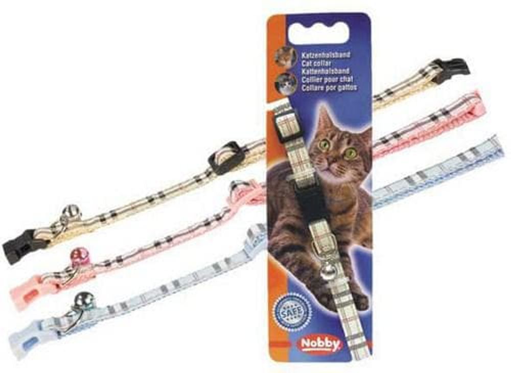 Ошейник д/кошек ТАРТАН голубой Ошейник д/кошек ТАРТАН голубой