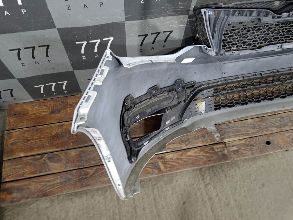 Бампер передний в сборе Kia Rio 3 (QB) 15-17 Б/У Оригинал 865114Y500