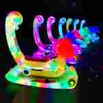 Парковый электромобиль «Морской конек», розовый