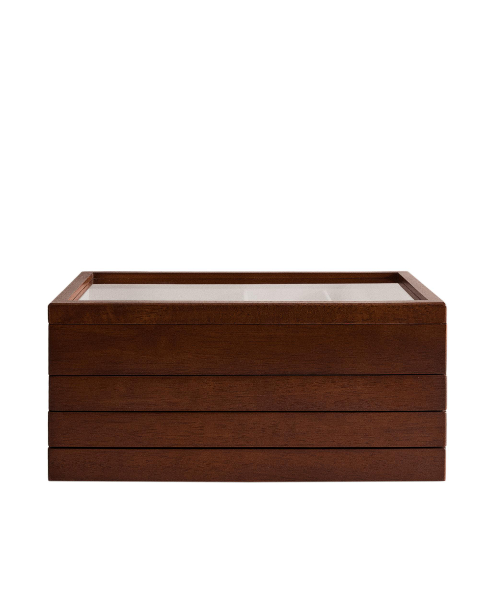 Zara Home Шкатулка из дерева, цвет коричневый, 38 см