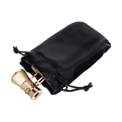 Театральный бинокль Levenhuk Broadway 325B, золотистый - Плотный чехол в комплекте