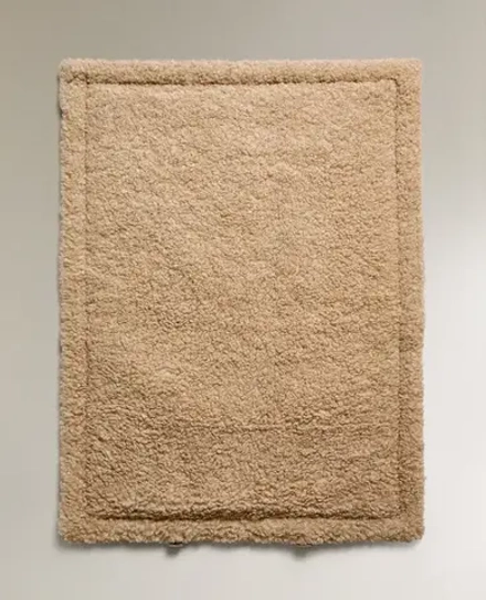 ZARA HOME КОВРИК ДЛЯ ДОМАШНИХ ЖИВОТНЫХ В ПОЛОСКУ, ХАКИ