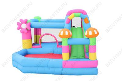 Батут для детей на дачу "Волшебный лес " 3,2*2,8*1,98