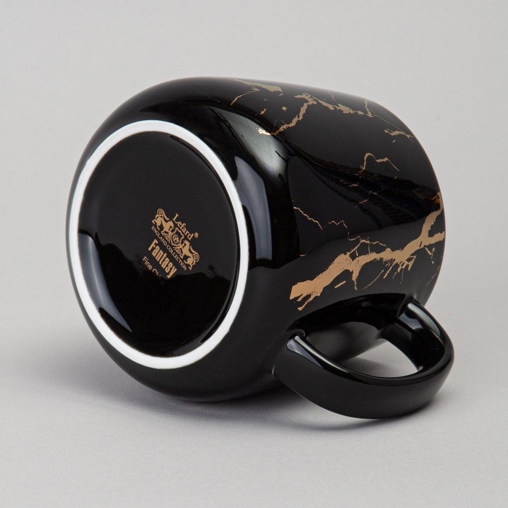 КРУЖКА LEFARD "FANTASY" 450 МЛ ЧЕРНАЯ (КОР=48ШТ.)